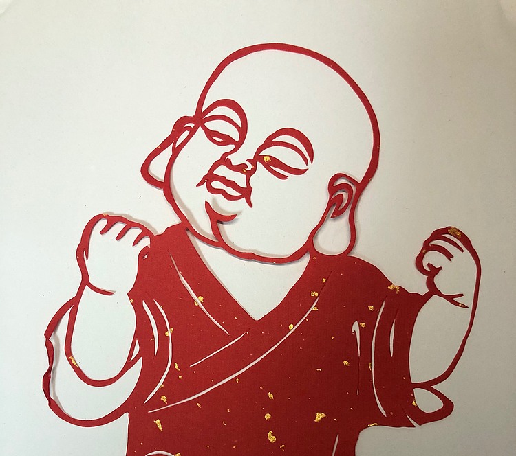 女子书院  张冬梅 手工剪纸