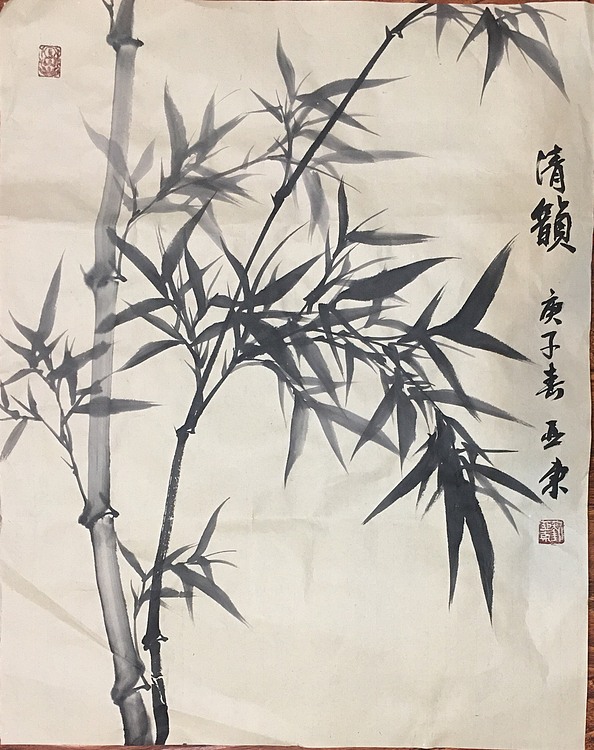 国家一级美术师刘亚东美协会员刘亚东清韵图