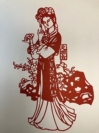 女子书院  张冬梅 手工剪纸