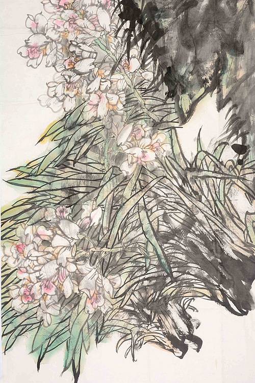 首都师范大学教授  吉瑞森 《鸟语花香》