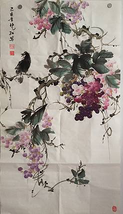 老年书画协会会员陈艳红