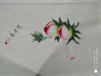 双寿图