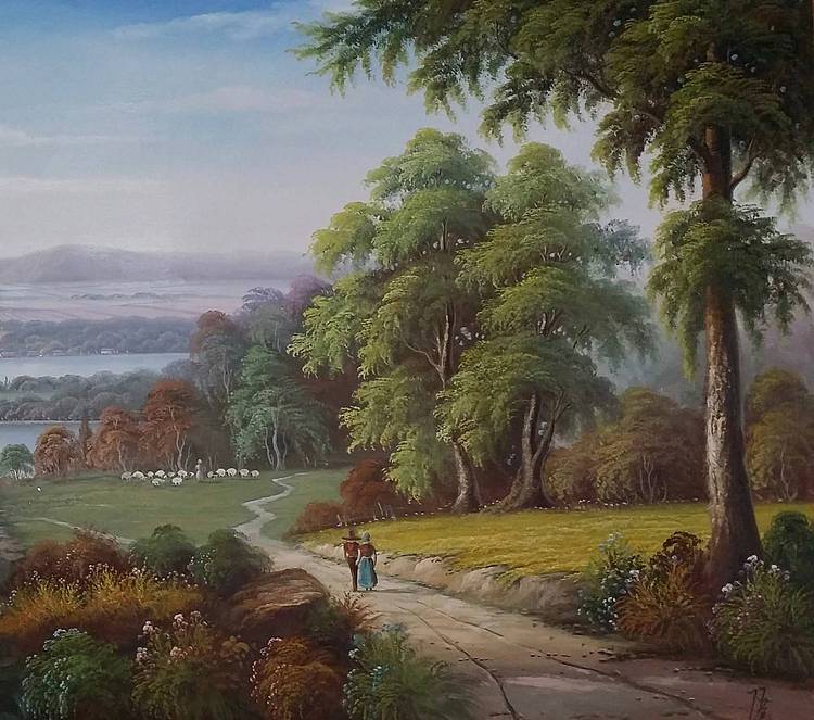 欧式风景《小屋》