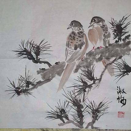 柴淑梅 花鸟