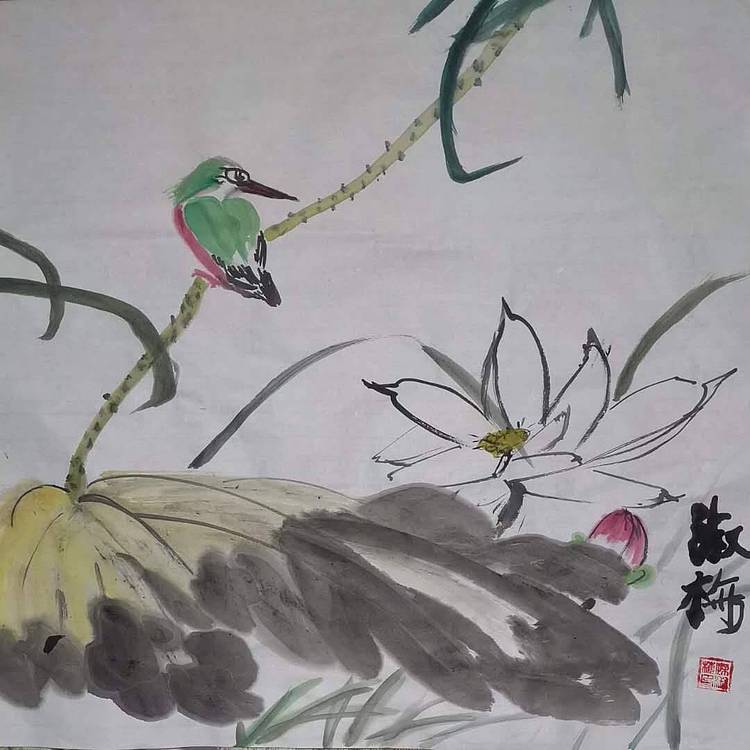 柴淑梅 花鸟