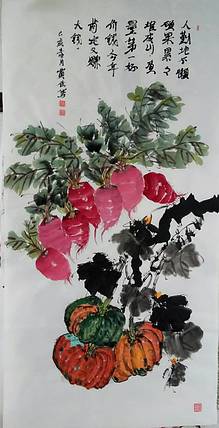 德州老年书画协会会員 贾佳