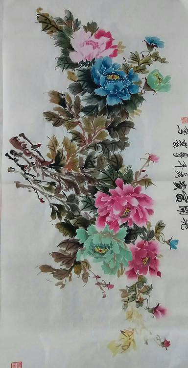 德州老年书画协会会員 贾佳