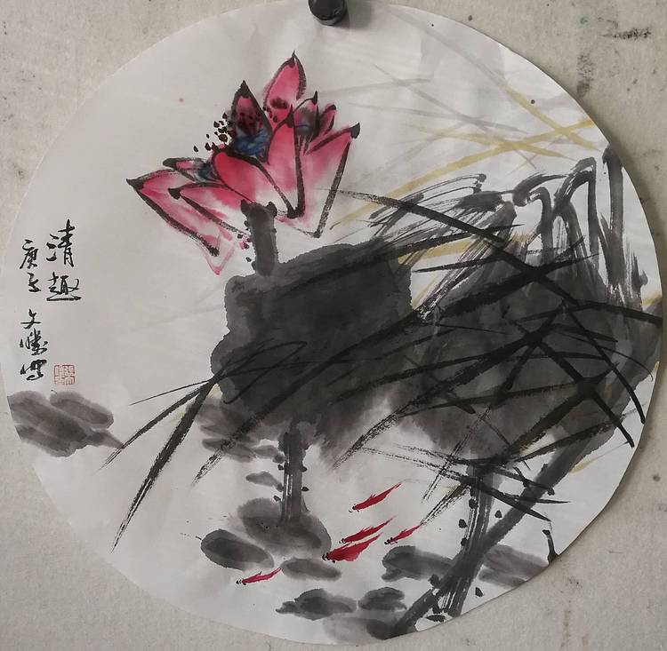 国家一级美术师 美协会员 张文胜 清趣