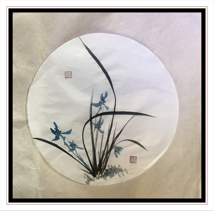 国家一级美术师刘亚东美协会员刘亚东兰图