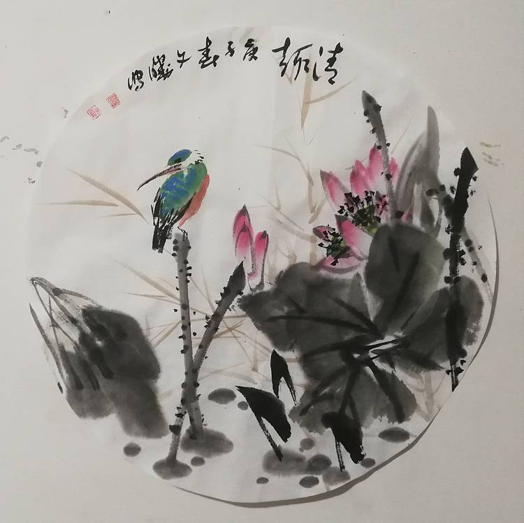 国家一级美术师 美协会员 张文胜 清趣