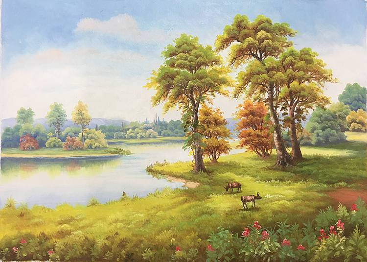 风景如画