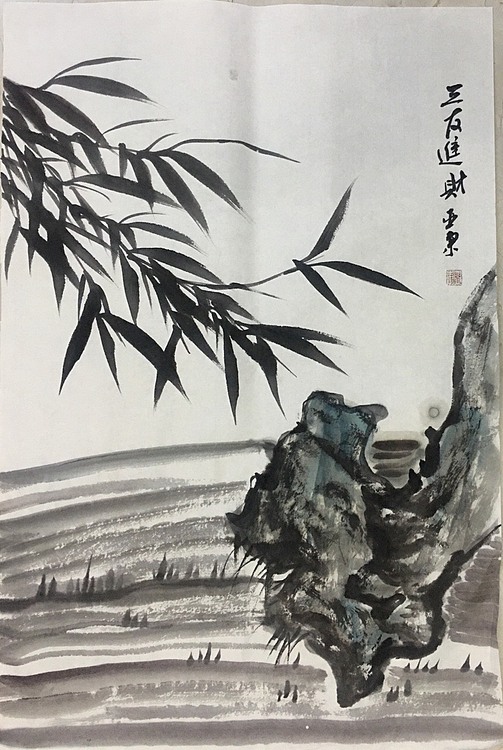 国家一级美术师刘亚东美协会员刘亚东兰图