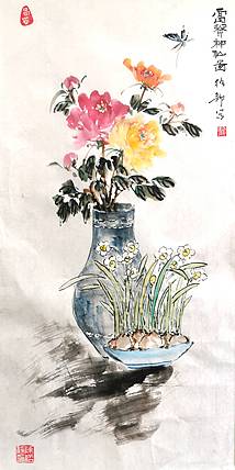 富贵神仙图