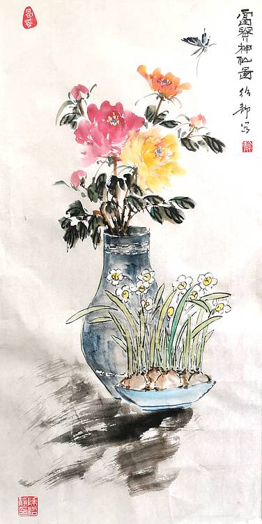 富贵神仙图