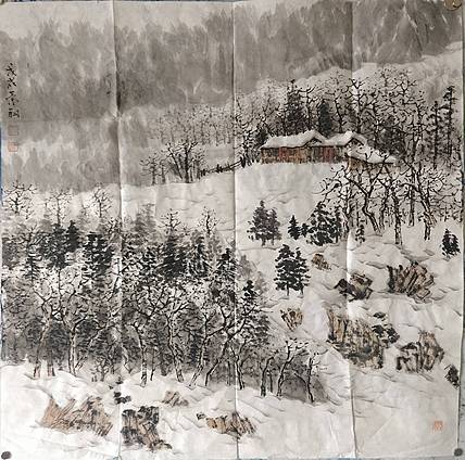 冰雪艺术研究院特聘画家  贾景翔