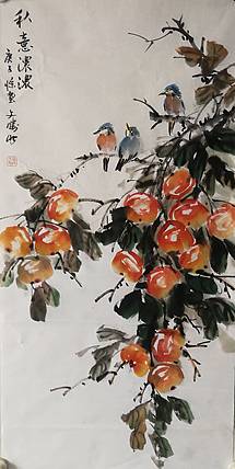 国家一级美术师 张文胜 秋意浓浓