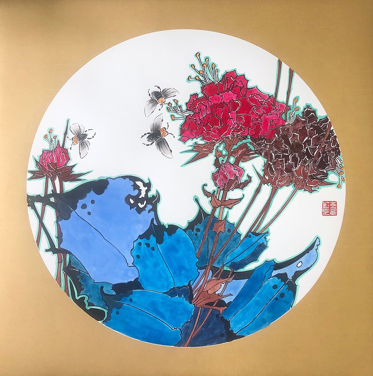 《蝴蝶花》