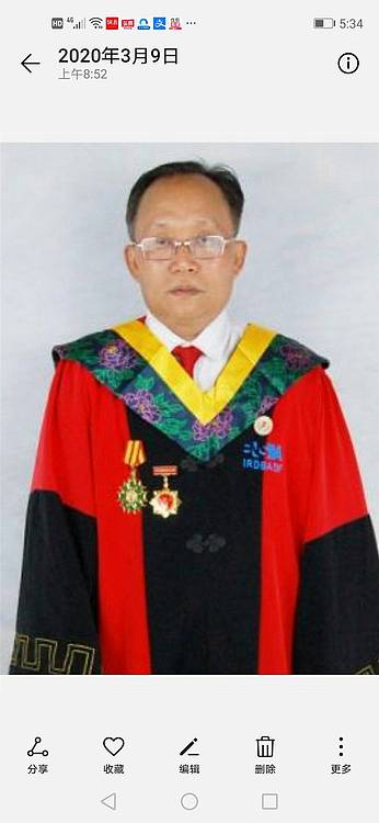名家博士，中国书画家协会副会長钟耀锋院長书法登高