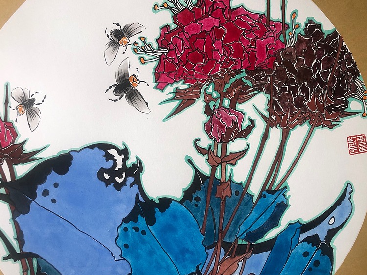 《蝴蝶花》