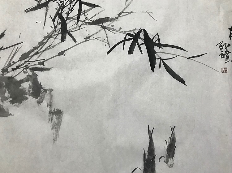 东林禅院 泓靖 雨润春萌