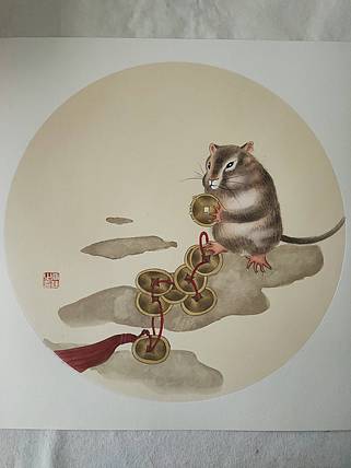 福鼠献宝