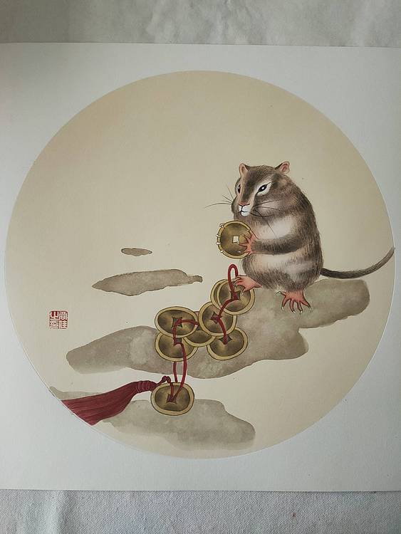 福鼠献宝
