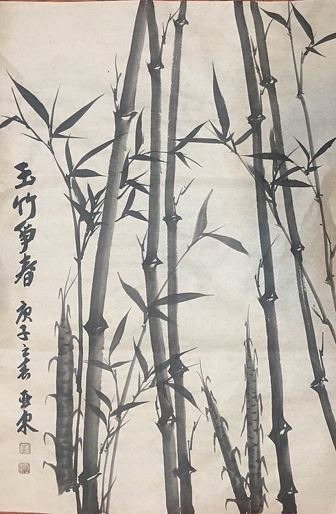 美协会员刘亚东墨竹