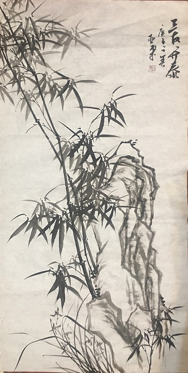 美协会员刘亚东墨竹