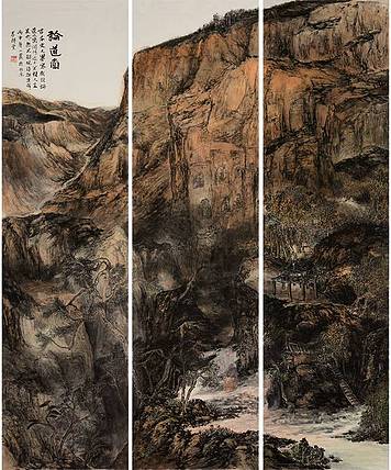 大尺幅收藏力作&mdash;&mdash;中国美术家协会会员。中欧艺术交流大使  赵一农