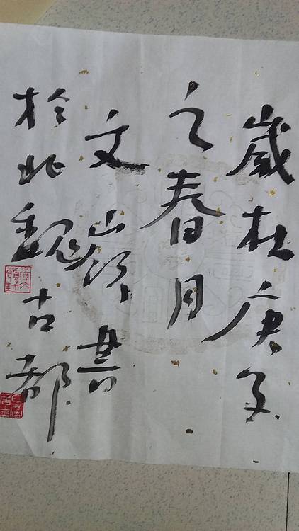中国书法家协会会员韩文岭  行书横幅