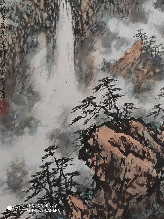 穿山越岭飞流急