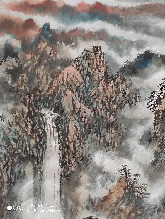 穿山越岭飞流急