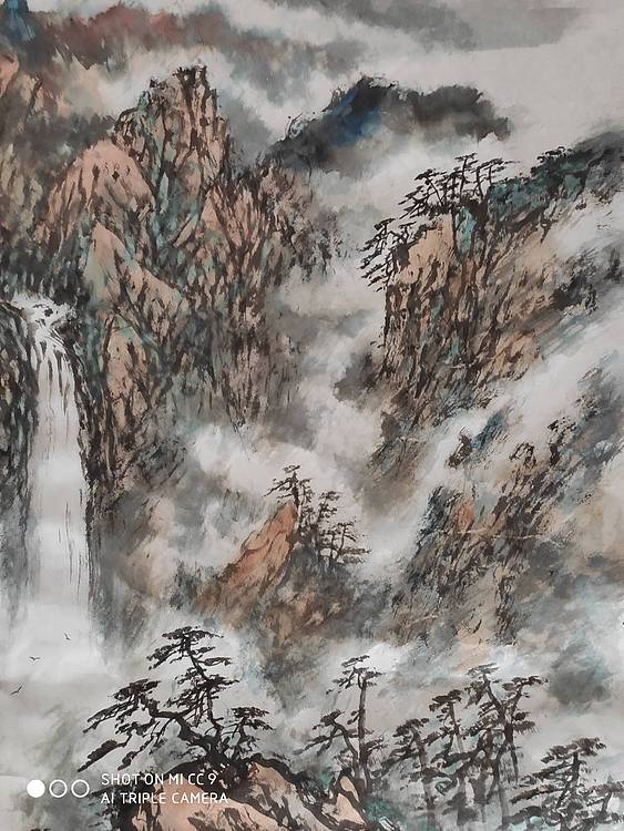 穿山越岭飞流急