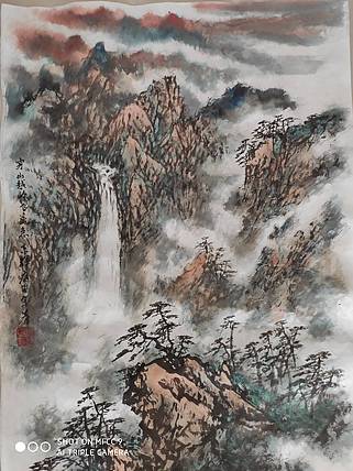 穿山越岭飞流急