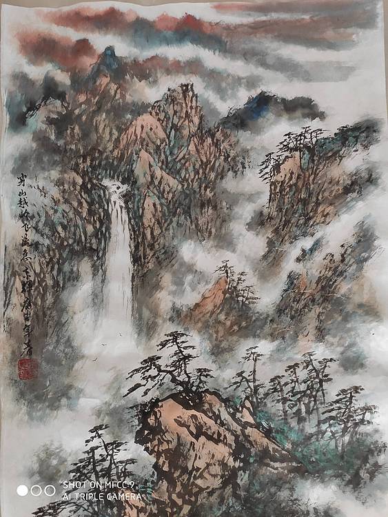 穿山越岭飞流急
