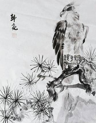 韩亮    雄视大千图