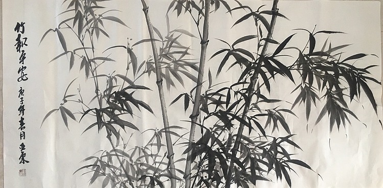 美协会员刘亚东墨竹