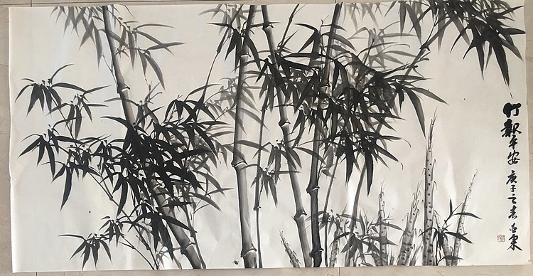 国家一级美术师刘亚东美协会员刘亚东！墨竹
