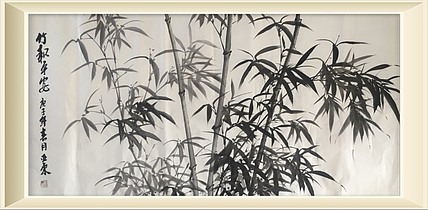 美协会员刘亚东墨竹