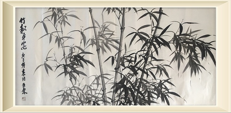 美协会员刘亚东墨竹