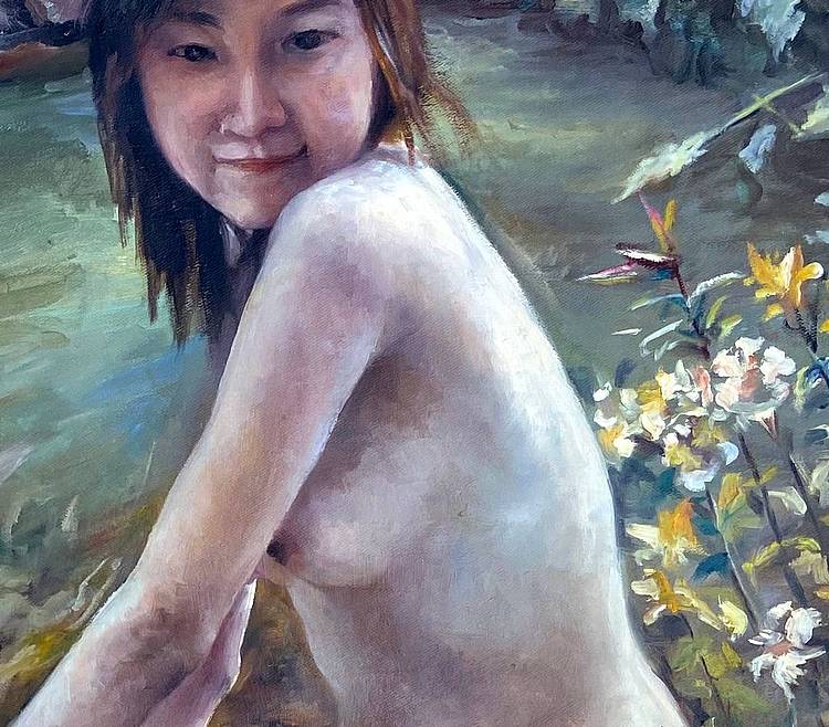 黄伟能画家印象写意【女人体】