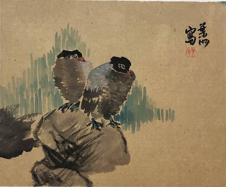 叶舟，西安美院硕士学位，陕西省美协会员。