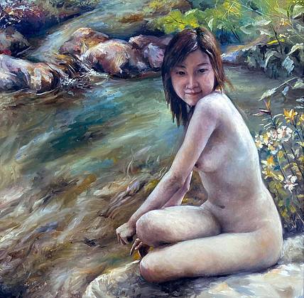 黄伟能画家印象写意【女人体】