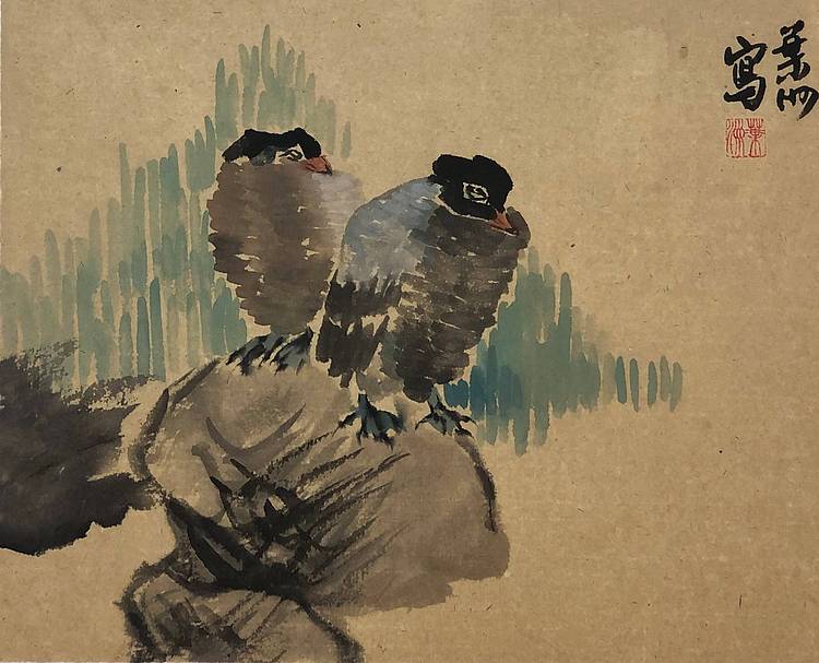 叶舟，西安美院硕士学位，陕西省美协会员。