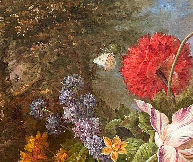 黄伟能画家精品【百花绽放】