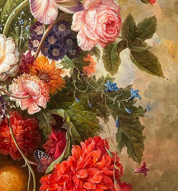 黄伟能画家精品【百花绽放】