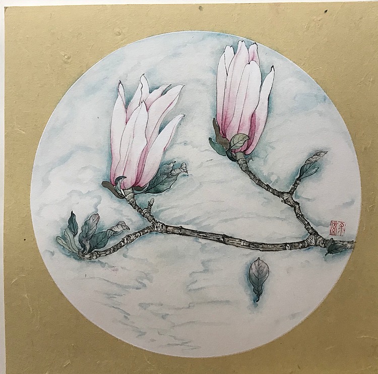 山东艺术学院硕士  聂传伟 玉兰