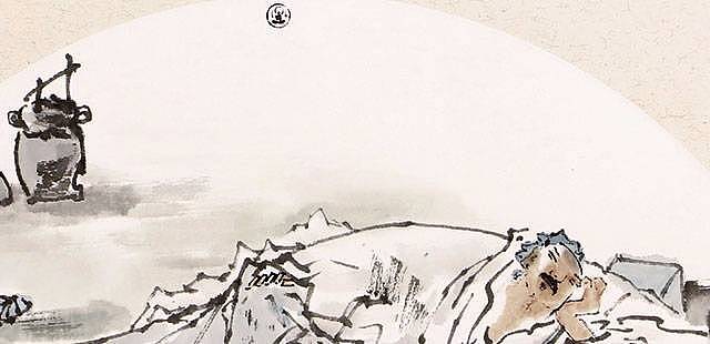 中国美术家协会会员 张福林 读倦枕书眠 展览作品