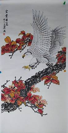 中国美术家协会会员 杨秀泽 鸿业英姿 展览获奖作品