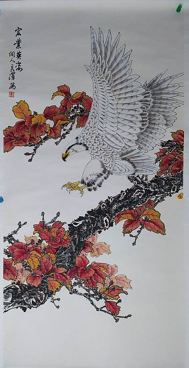 中国美术家协会会员 杨秀泽 鸿业英姿 展览获奖作品